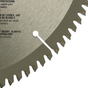Dewalt 10 inch / 254 mm Circular Saw Blade For Cutting Aluminium (100 Teeth), DW03220-IN