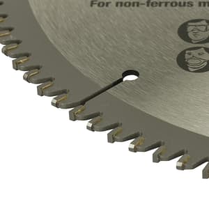 Dewalt 10 inch / 254 mm Circular Saw Blade For Cutting Aluminium (100 Teeth), DW03220-IN