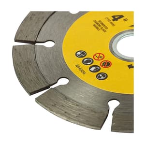 Dewalt 4 inch / 110 mm Segmented Diamond Marble Cutting Blade, DW47402M-IN