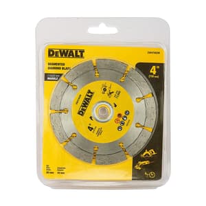 Dewalt 4 inch / 110 mm Segmented Diamond Marble Cutting Blade, DW47402M-IN