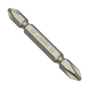 Dewalt PH2 x 65 mm Length Phillips Magnetic Double Ended Screwdriver Bit Set (Pack of 10 Pcs), DW00003M-IN