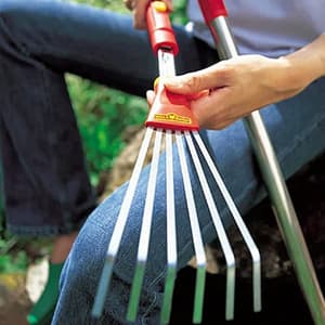 Wolf Garten 115 mm Small Fan Rake (Without Handle), LD-M