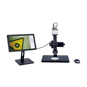 Insize 14.7X ~ 122.7X Motorized Focus Stacking Microscope with Display, ISM-DL520