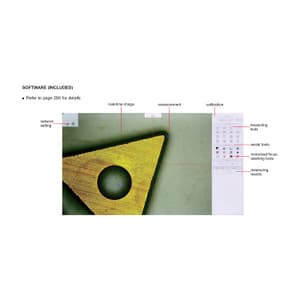 Insize 14.7X ~ 122.7X Motorized Focus Stacking Microscope with Display, ISM-DL520