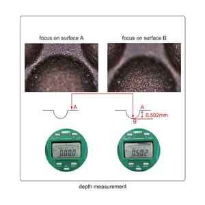 Insize 100X Digital Depth Measuring Microscope, ISM-PM110