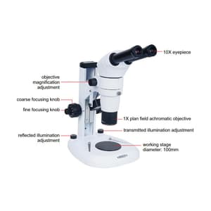 Insize 0.8X - 8X Parallel Light Stereo Microscope, ISM-ZS200