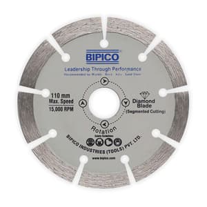 Bipico Segmented 7 inch - 180 mm Diamond Saw Blade (Marble Cutter)