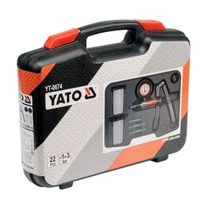 Yato 22 Pcs Hand Held Vacuum Pump, YT-0674