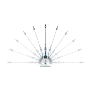 Black+Decker 1600-Watt Steam Mop with Auto Select Technology & 99.9% Germ Protection (White/Blue), FSMH1621-B5