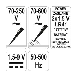 Yato Digital Voltage Tester, YT-2864