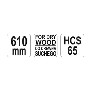 Yato 610 mm / 24 inch Saw Blade For Dry Wood, YT-3223