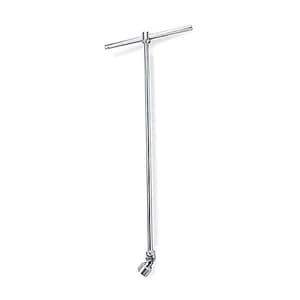 Toptul 7 mm / 1/4 Inch Sq. Drive (12 PT) Jointed Socket Sliding T-Wrench, CTKA0807