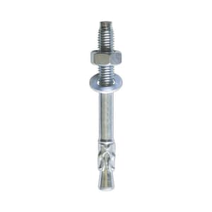 Pentagon 8 x 75 mm - (5/16 x 3") Wedge Anchors (Thru Bolts) With Nut & Washers (Pack of 80 Pcs)