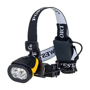 Portwest Dual Power Head Light (Yellow/Black), PA63YBR