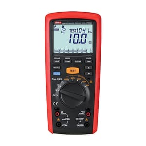 UNI-T 1000V / 20G Ohms Handheld Insulation Resistance Tester, UT505A