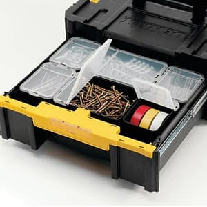 Dewalt T-Stak Tool Storage Box with Drawer, Yellow/Black, DWST1-70705