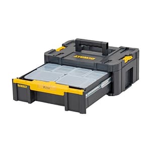 Dewalt T-Stak Tool Storage Box with Drawer, Yellow/Black, DWST1-70705
