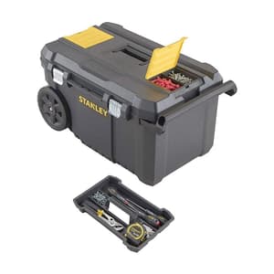 Stanley 50 L Essential Rolling Tool Chest With Metal Latches, STST1-80150