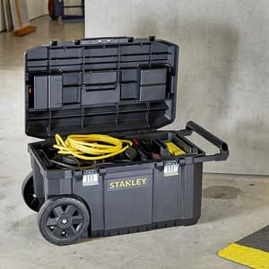 Stanley 50 L Essential Rolling Tool Chest With Metal Latches, STST1-80150