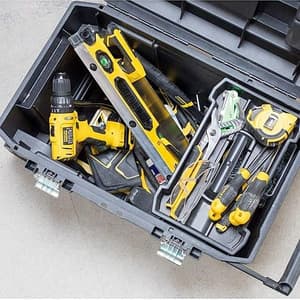 Stanley 50 L Essential Rolling Tool Chest With Metal Latches, STST1-80150