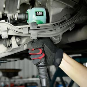 Toptul 1/2 inch Air Angle Impact Wrench (Gearless Type) (Max. Torque 300 Ft-Lb), KAAS1630
