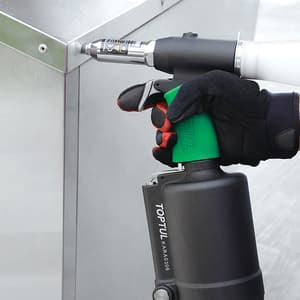 Toptul 3.0 - 6.4 mm Heavy Duty Air Hydraulic Riveter, KARA0306