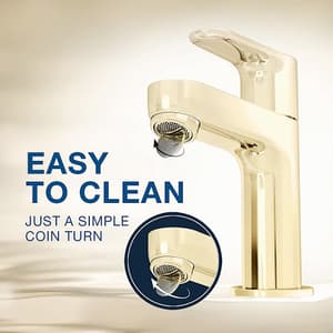 Kohler July Pillar Tap In French Gold Finish, K-75377IN-4-AF