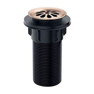 Kohler Complementary Long Thread Grid Drain In Rose Gold Finish, K-20746IN-RGD