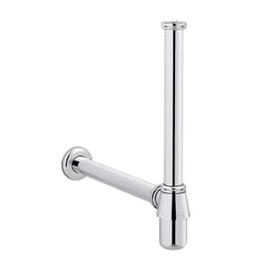 Kohler Complementary 350 mm Bottle Trap Without Drain In Polished Chrome Finish, K-75823IN-CP