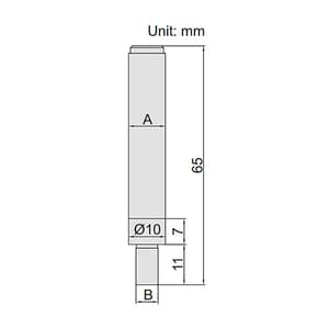 Insize 10 mm Shank Dia. Edge Finders, 6567-1