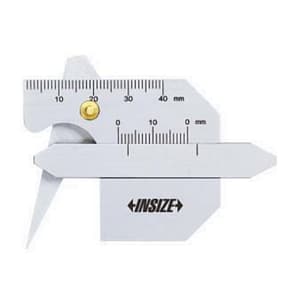 Insize 0 - 40 mm Stainless Steel Welding Gauge, 6832-1