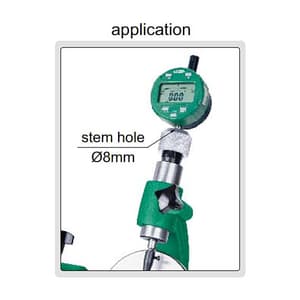 Insize 1.5 - 50 mm / 0.06 - 2" Outside Diameter Measuring Stand, 6847-50