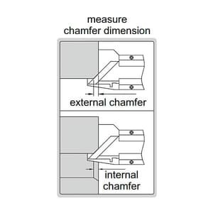Insize 0-6 mm Chamfer Gages, 1267-6