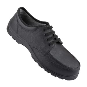 Alko Plus Low Ankle PVC Occupational Safety Shoe with Cotton Lining - Composite Toe (Black), APS 581