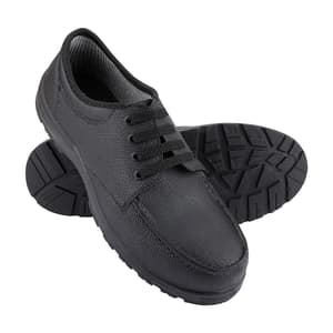 Alko Plus Low Ankle PVC Occupational Safety Shoe with Cotton Lining - Composite Toe (Black), APS 581