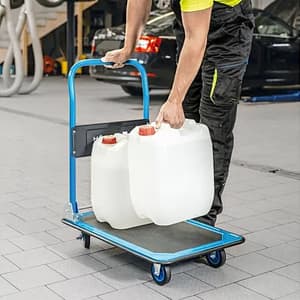 Hogert 730 x 470 mm Heavy Duty Hand Trolley, HT7G556