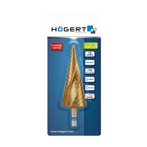 Hogert 4 - 32 mm Step Spiral Drill Bit, HT6D326