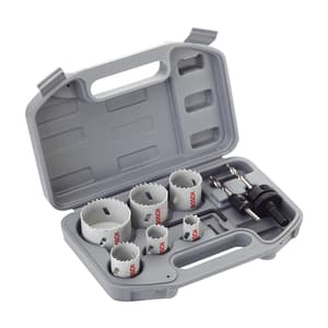 Bosch 9 Pcs 6HS Electrician Holesaw Set, 2 608 580 804