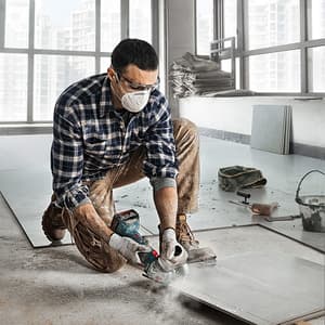 Bosch 100mm / 4 inch 18V Cordless Angle Grinder Professional, GWS 180-LI