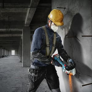 Bosch 100mm / 4 inch 18V Cordless Angle Grinder Professional, GWS 180-LI