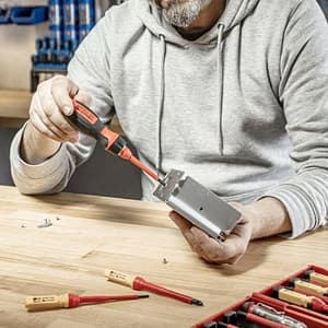Hogert 13 Pcs Insulated Screwdriver Set (VDE), HT1S997