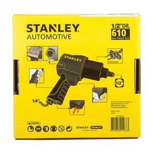 Stanley 1/2 inch Chrome Molybdenum Steel Air Impact Wrench, STMT99300-8