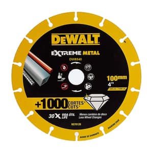Dewalt 4 inch / 100 mm Extreme Diamond Edge Cutoff Wheel-30x Life, DW8540-IN