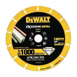 Dewalt 7 inch / 180 mm Extreme Diamond Edge Cutoff Wheel-30x Life, DW8570-IN