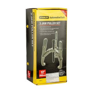 Stanley 300 mm Carbon Steel 3 Jaw Gear Puller, 70877-S