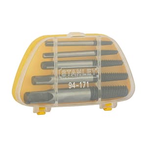 Stanley 5 Pcs Screw Extractor Set, 94-171