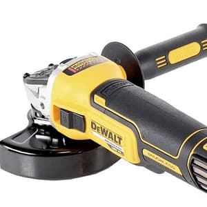 Dewalt 18V  / 125mm XR Li-ion Cordless Angle Grinder with Brushless Motor 2x5.0Ah Batteries Included Perform & Protect Shield, DCG405P2-QW