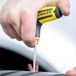 Stanley Flat Tubeless Tyre Repair Kit For Cars & Bikes, STHT80891-0