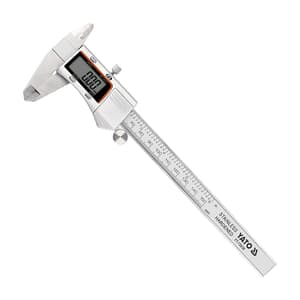 Yato 150 mm / 6 inch Digital Caliper with Backlight Display, YT-72030