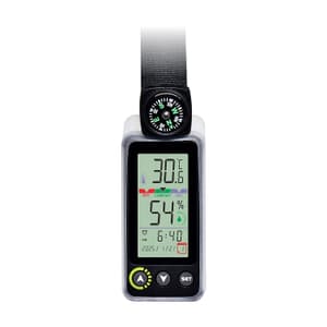 Meco -40°C ~ 90°C Portable Temperature & RH Meter with Clock, Calendar & Compass, PTHM-90C